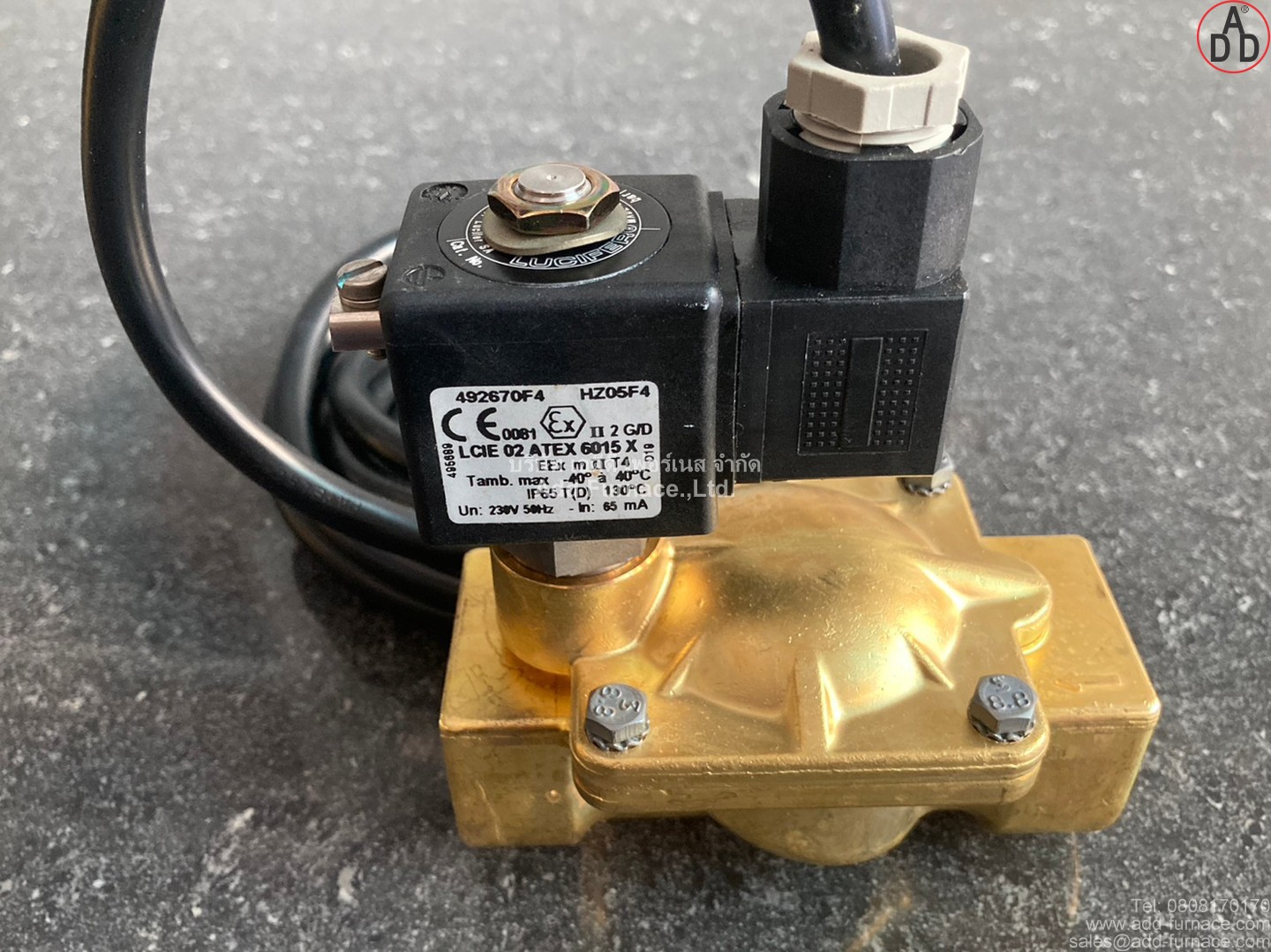 Parker Solenoid Valve Explosion proof 492670F4 HZ05F4 (1) 